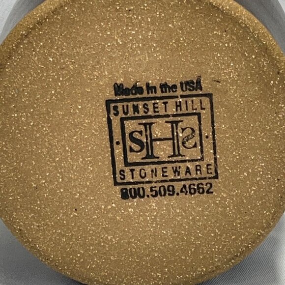 Yellowstone National Park Stoneware Tumbler Mug Sunset Hill Brown USA - Picture 3 of 6